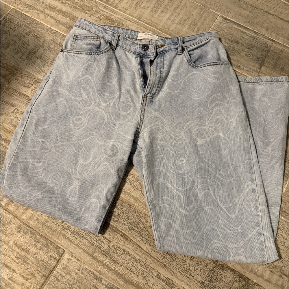 Cotton On straight leg Light Wash Jeans
